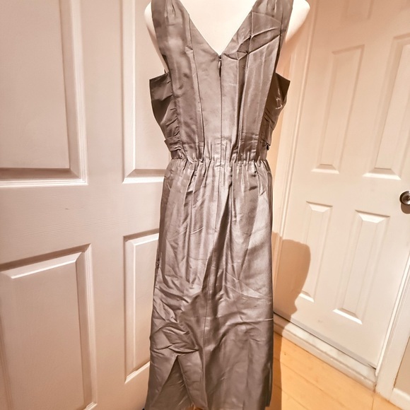 Banana Republic Shimmering Gray Mini Dress - Picture 11 of 11